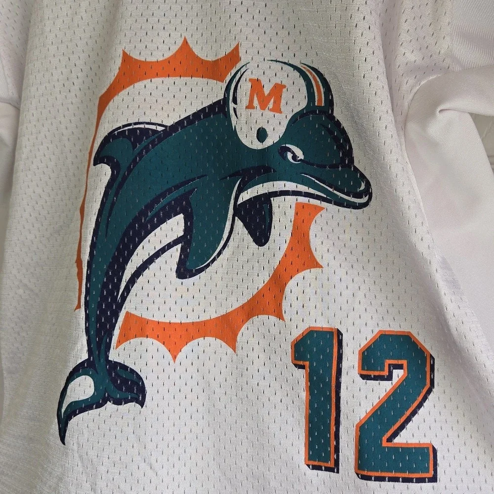Miami Dolphins‎ Under Armour Jersey Number 12 Youth Size Medium Dolphin Academy